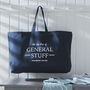 Oversized Personalised Tote Bag, thumbnail 1 of 2