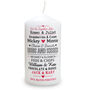 Personalised Valentine's Day Candle, thumbnail 2 of 2