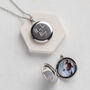 Personalised Engraved Handwriting Locket With Photo, thumbnail 3 of 11