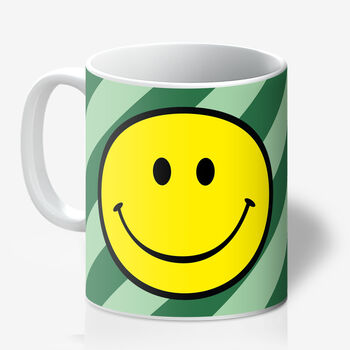 Helter Skelter Smiley Face Mugs Choice Of Six Colours, 2 of 12