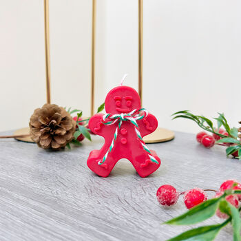 Christmas Gingerbread Candle Stocking Filler Gifts, 6 of 12