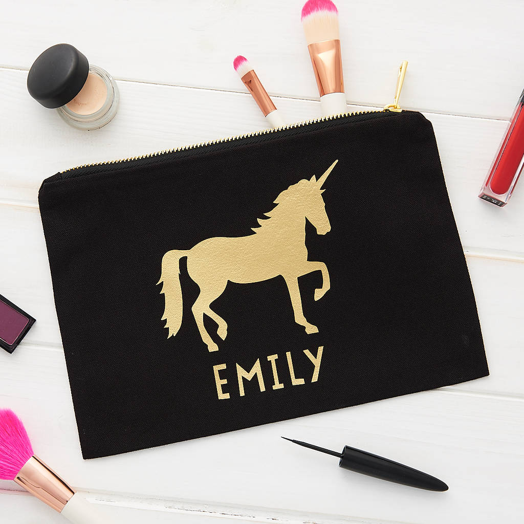 unicorn make up case