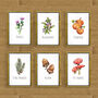 Autumn And Winter Table Name Cards, thumbnail 5 of 9