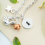 Personalised Squirrel Charm Necklace, thumbnail 3 of 5
