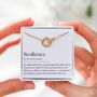 Resilience Necklace – Strength Gift For Her, Encouragement Jewellery, Tough Times Present, Empowerment Necklace, thumbnail 1 of 8