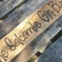 Personalised Wooden Garden And Bar Signs, thumbnail 2 of 10