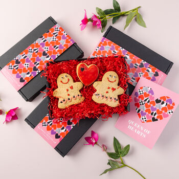 'Queen Of Hearts' Biscuit Letterbox, 2 of 3