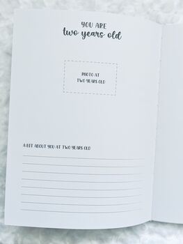 Baby Record Book | Bump To Birth | Five Year Journal, 10 of 12