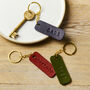 Personalised Leather Keyring Gift For Her, thumbnail 5 of 8