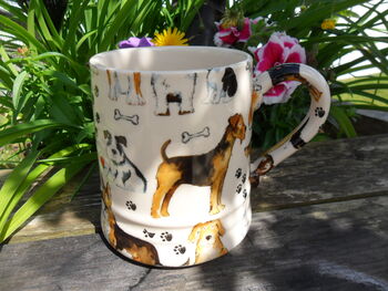 Tankard Mug In Dogs And Puppies Design, 8 of 8