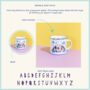 Personalised Children's Hugging Unicorn Enamel Mug, thumbnail 7 of 7