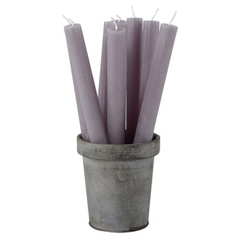 Set Of Four Tapered Dinner Candles, 4 of 11