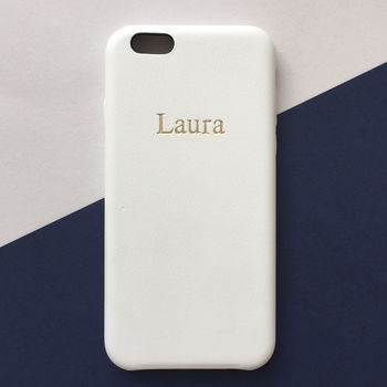 Personalised Leather Phone Case, 3 of 12