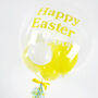 Personalised Easter Clear Bubble Balloon, thumbnail 1 of 5
