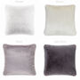 Square Cushions. Luxury Faux Fur Made In England, thumbnail 4 of 7