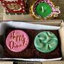 Personalised Diwali Twin Fudgey Brownies, thumbnail 2 of 6