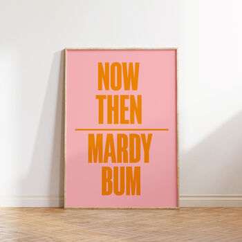 Mardy Bum Music Gift Lyric Print, 2 of 5