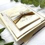 Handmade Golden Wedding Anniversary Card, thumbnail 3 of 6