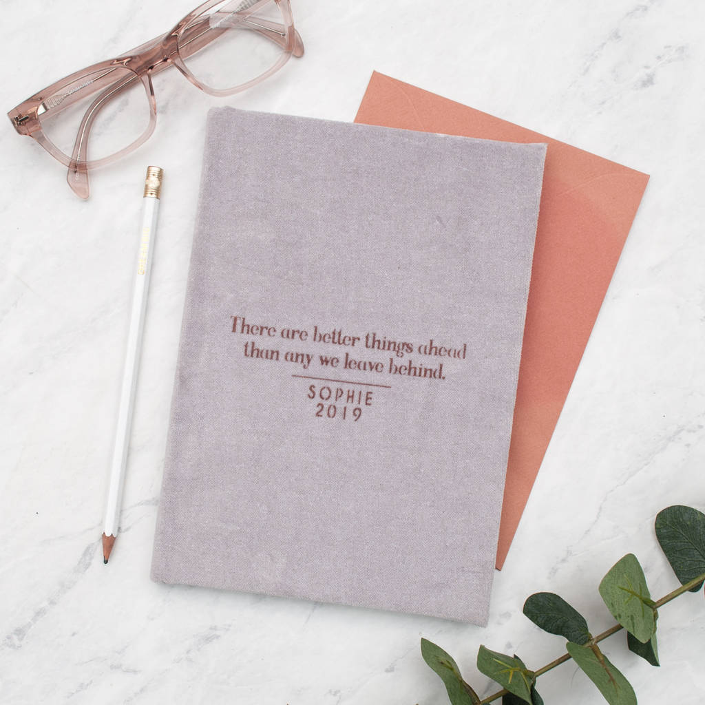 personalised quote  and name 2019  diary  by thebridge 