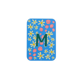 Personalised Ditsy Floral Initial Mini Storage Tin, 2 of 8