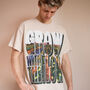 Grow With The Flow Men's Slogan T Shirt, thumbnail 1 of 4