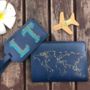 Leather Stitch Your Passport And Luggage Tag Set, thumbnail 1 of 3
