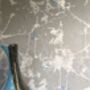 Tie Dye Marble Wallpaper Grey / Blue, thumbnail 1 of 8