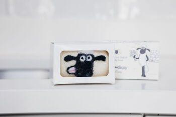 Shaun The Sheep X Little Beau Sheep Felted Soap, 2 of 5