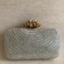 Silver Handcrafted Rectangular Clutch Bag, thumbnail 4 of 11