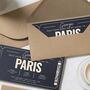 Paris Gift Voucher Gold Foil Holiday Reveal, thumbnail 7 of 9