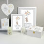Personalised Teddy And Balloons Keepsake Box, thumbnail 6 of 7