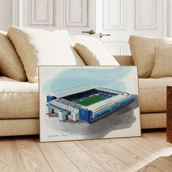 Goodison Park Everton Football Stadium Art Print, 2 of 3