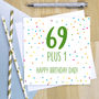 Personalised 70th Birthday Card, thumbnail 1 of 4
