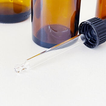 Mini Amber Glass Dropper Bottle, 9 of 9