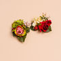 English Hedgerow Rose Hydrangea Hairclip Corsage, thumbnail 3 of 5