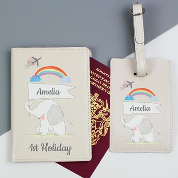 Personalised 1st Passport/Luggage Tag, 2 of 2