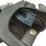 Stirling. Men's Fingerless Leather Driving Gloves, thumbnail 7 of 9