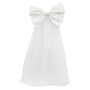 White Pearl Bride To Be Hen Party Bow Veil, thumbnail 2 of 2