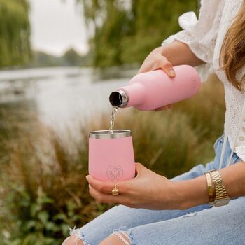 Pink Insulated Wine Bottle, 5 of 10