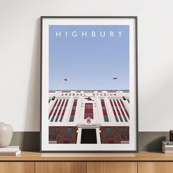 Arsenal Fc Highbury East Stand Poster, 3 of 7