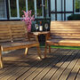 Twin Garden Bench Coffee Set Angled, thumbnail 3 of 3