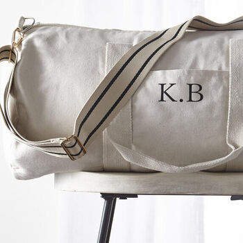 Personalised Holdall | Natural, 3 of 5