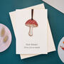 Mushroom Keepsake Birthday Card, thumbnail 8 of 12
