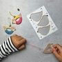 Make Your Own Pastel Flying Bird Decorations, thumbnail 5 of 9