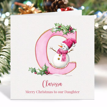 First Christmas Card For Girl, 3 of 4