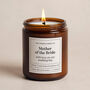 Mother Of The Bride Wedding Gift Essential Oil Candle, thumbnail 2 of 5