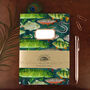 Flumens Freshwater Fish Print A5 Notebook, thumbnail 1 of 9