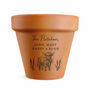 Personalised Highland Cow Terracotta Plant Pot, thumbnail 4 of 6