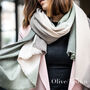 Personalised Cashmere Blend Ombre Scarf, thumbnail 3 of 11