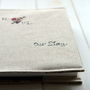 'Our Story' Personalised Linen Notebook, thumbnail 7 of 10
